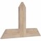 Ekena Millwork Portland Smooth Timber Gable Bracket, Douglas Fir, 36"W x 23"H x 1 1/2"D x 5 1/2"F, 15/12 Pitch GBW036X23X0206POR00SDF - alternate 2